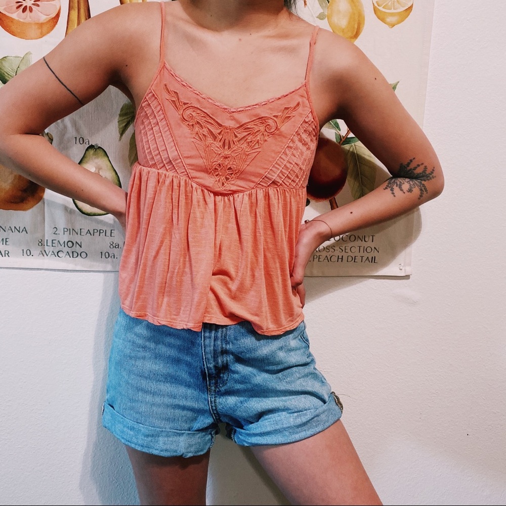 Coral tanktop
